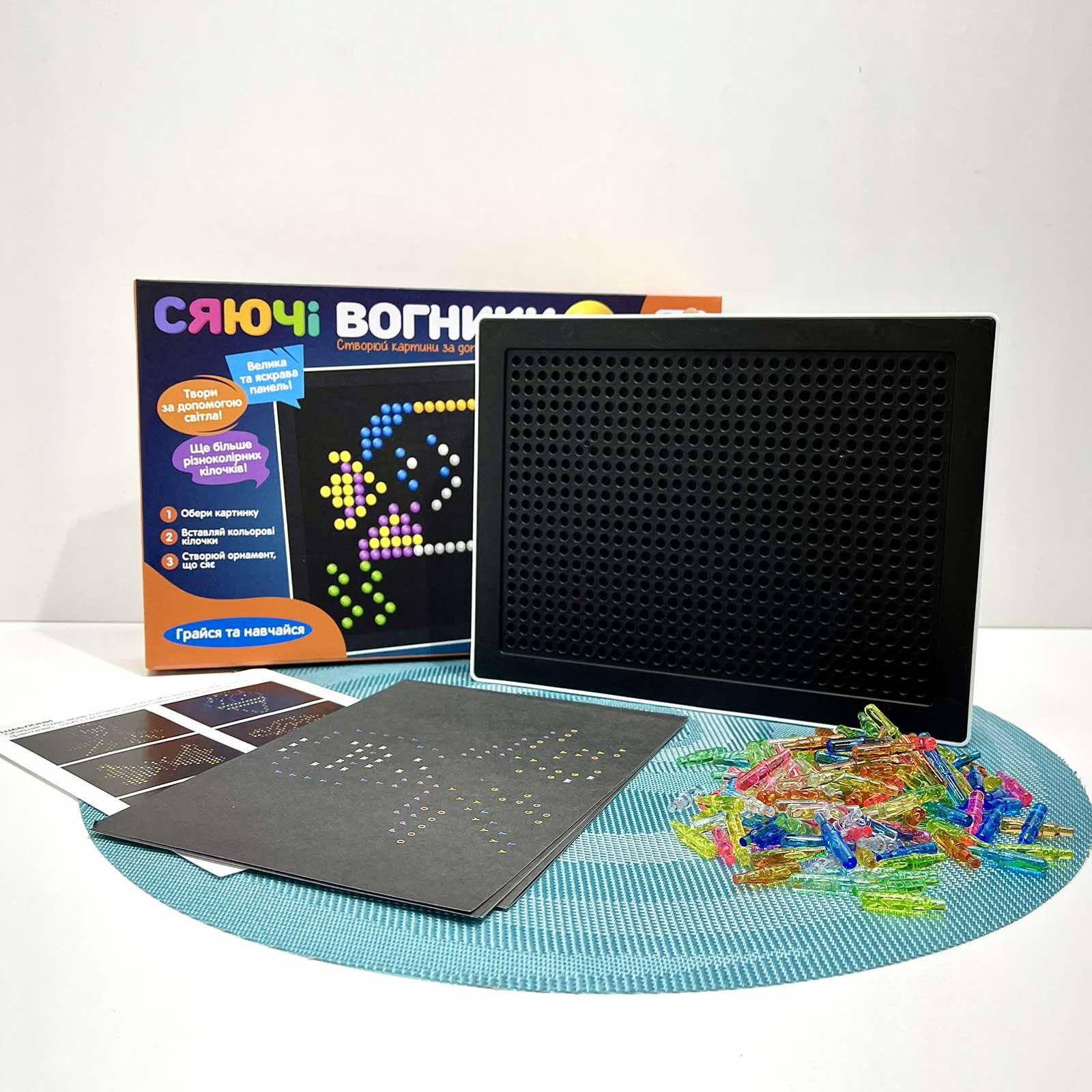 Мозаика с подсветкой Limo Toy Светящиеся огоньки 180 дет. (SK 0062) Мозаика с подсветкой Limo Toy Светящиеся огоньки 180 дет. (SK 0062)