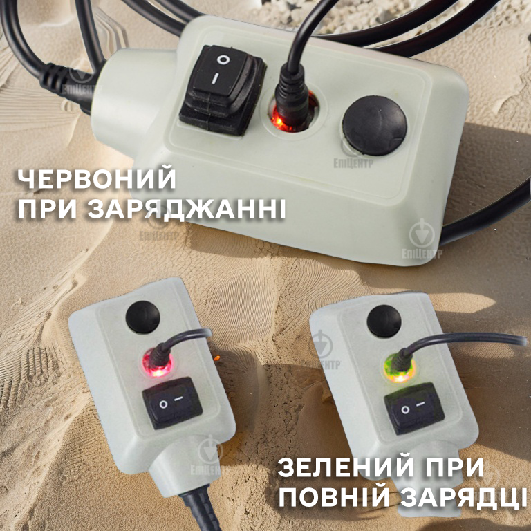 Душ з насосом портативний AquaPulse на акумуляторі похідний 2200 mAh (700066) - фото 12