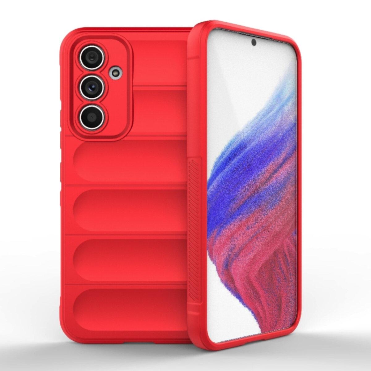 Противоударный чехол для Samsung Galaxy A54 5G Cosmic Magic Shield / China Red