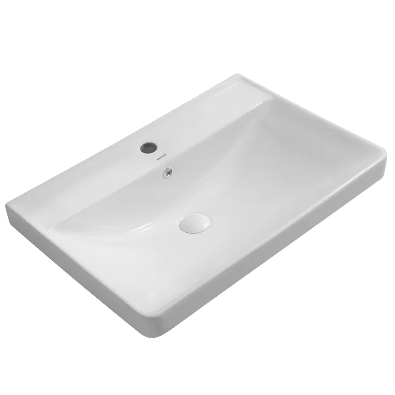 Раковина мебельная MIXXUS PREMIUM STYLE-1502 700х480х190 мм с отверстием под смеситель и переливом (27096819)