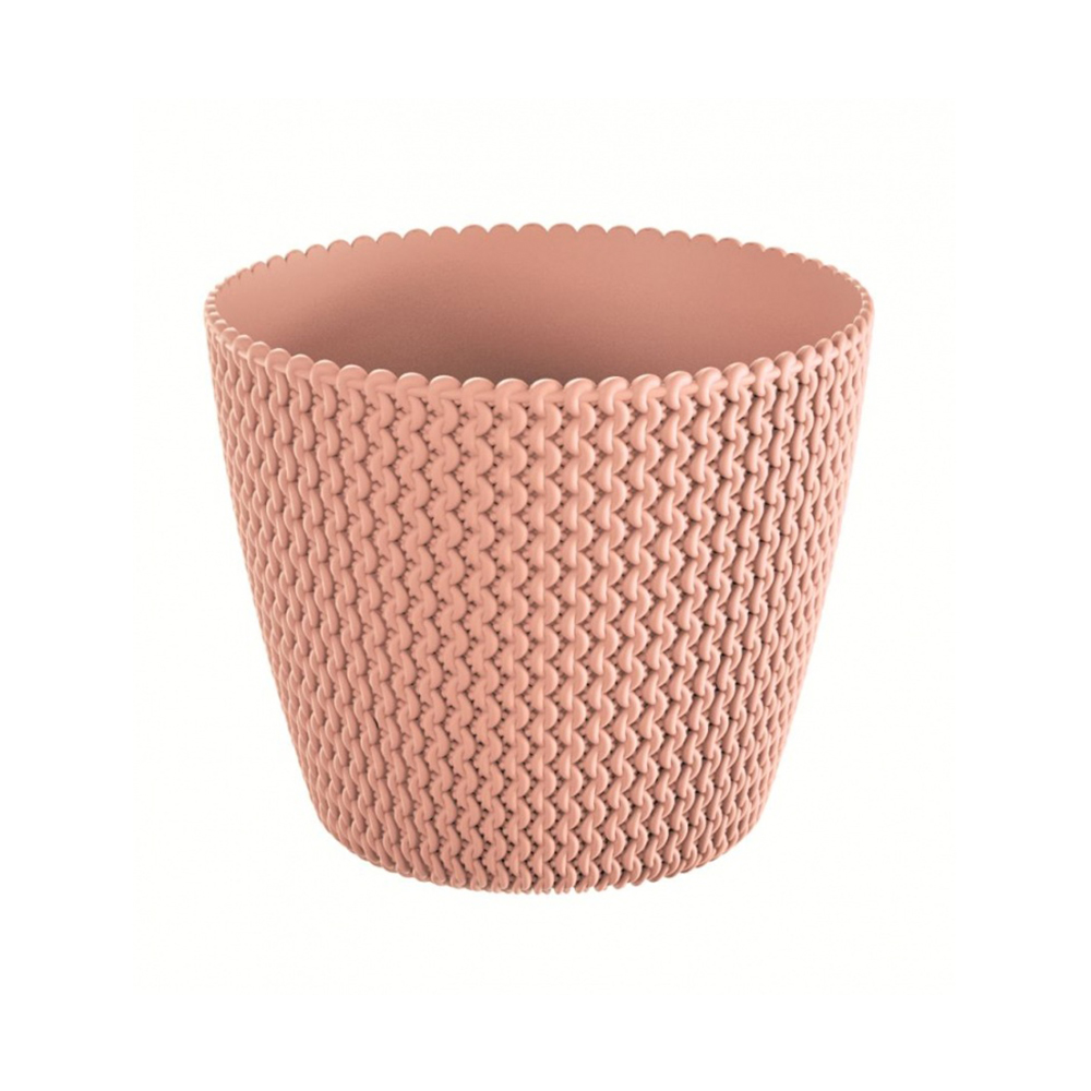 Горщик для квітів Prosperplast Splofy 13,2 см Персиковий (11800-488)