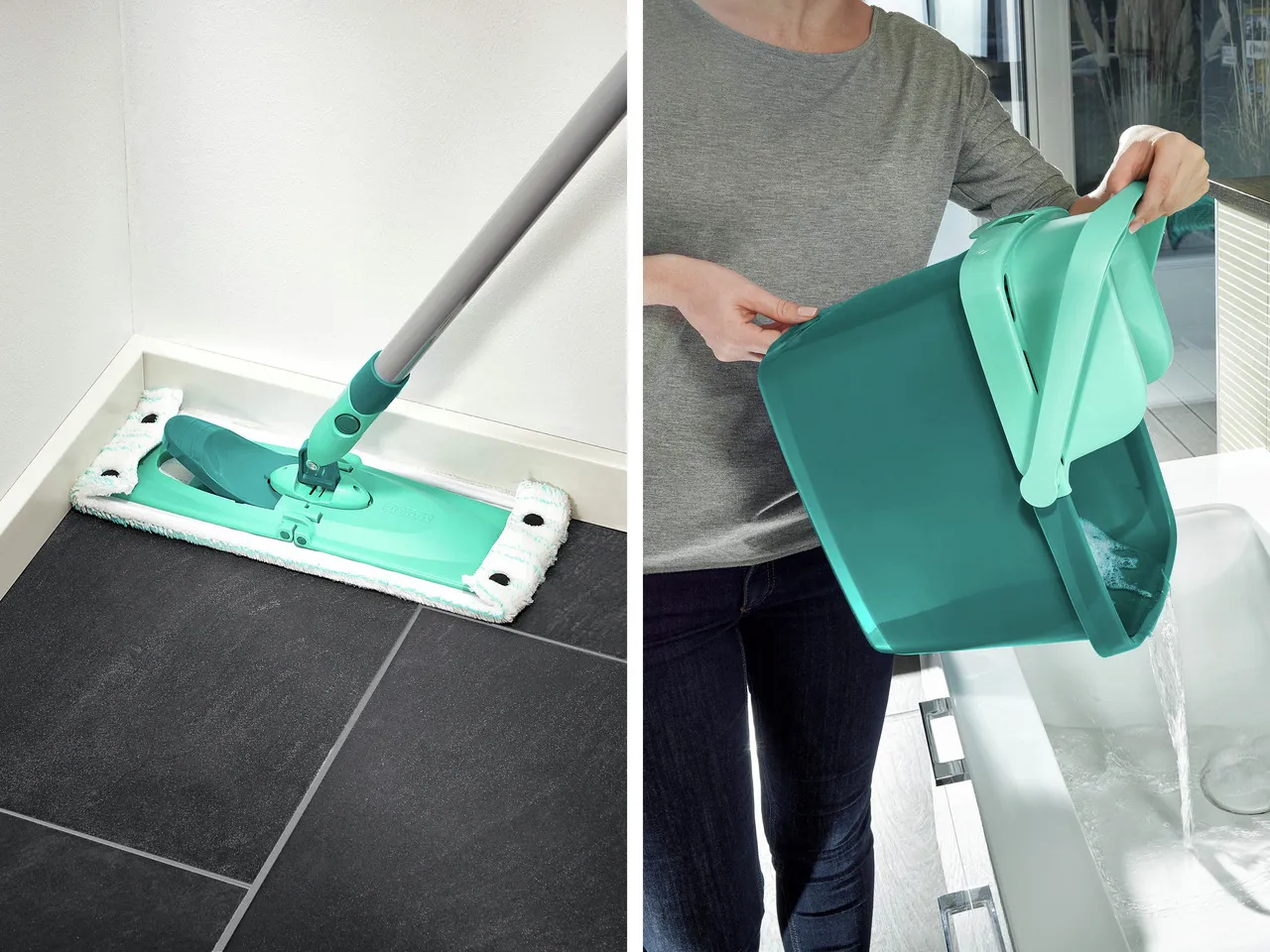 Швабра и ведро Leifheit Combi Clean M - фото 11