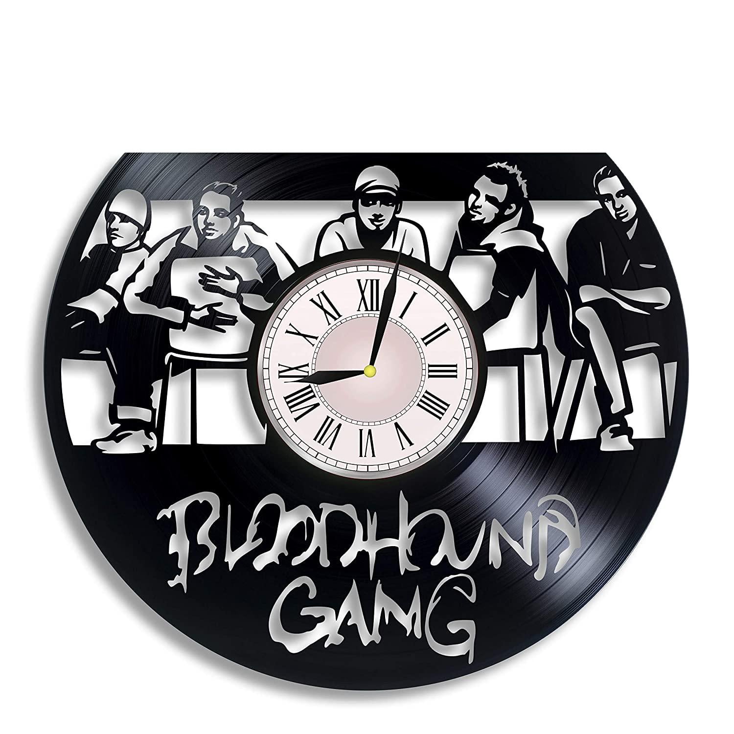 Часы настенные Bloodhound Gang 2407 из виниловой пластинки