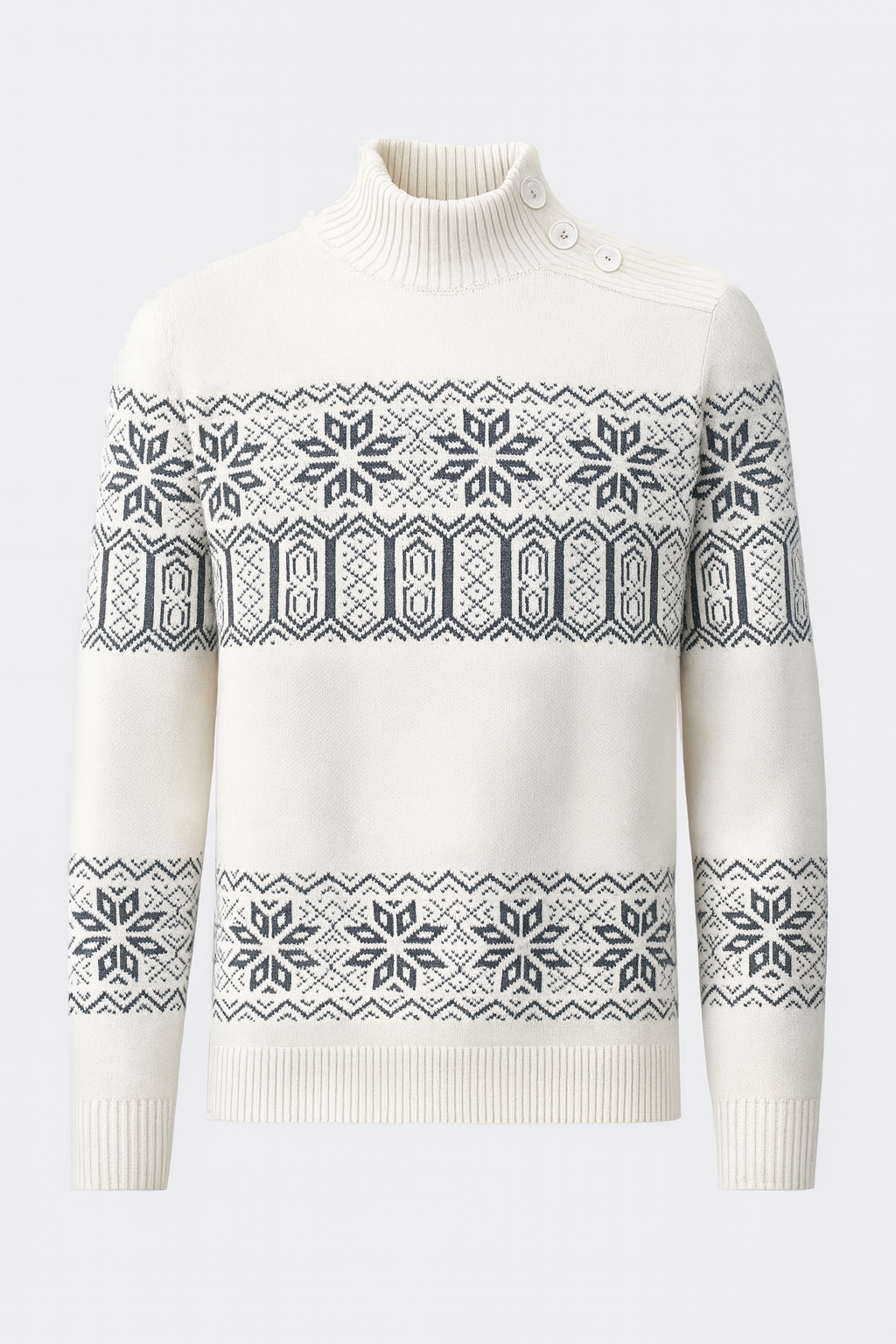 Свитер мужской 26127357 XL Светло-бежевый (513d5533)