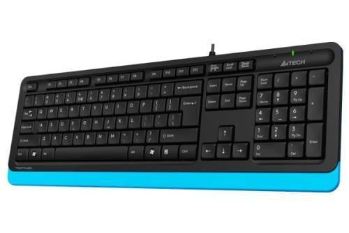 Клавіатура A4Tech FK10 Fstyler Чорний/Синій (2881181197)