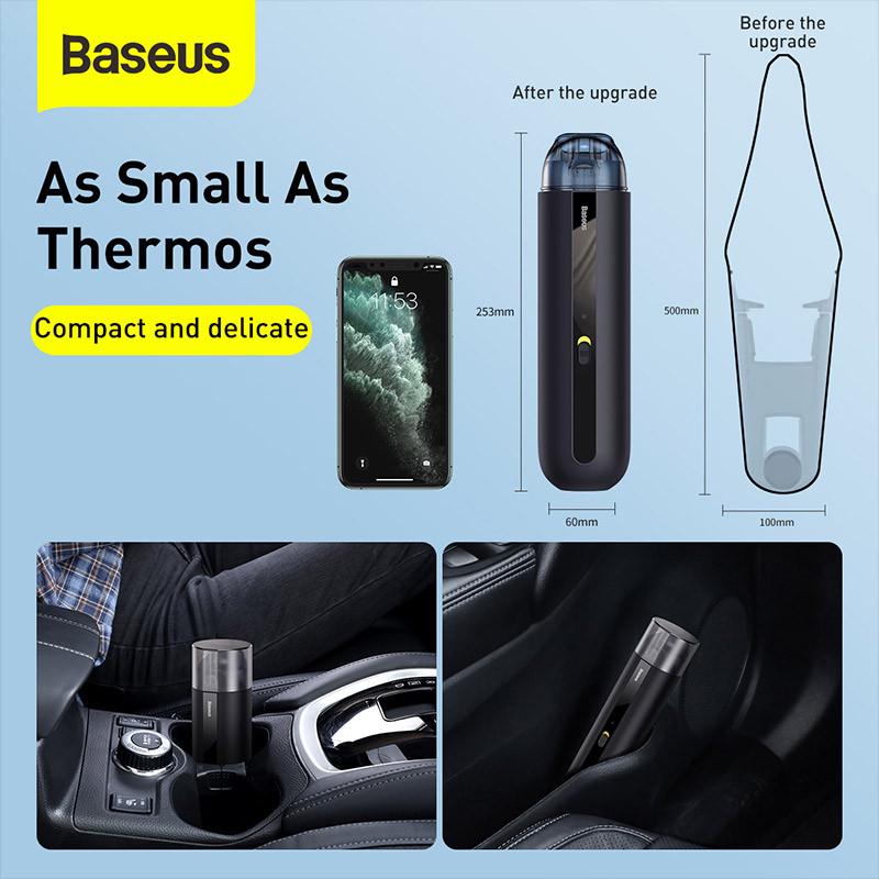 Пылесос автомобильный BASEUS Car Vacuum Cleaner A2 Black - фото 6