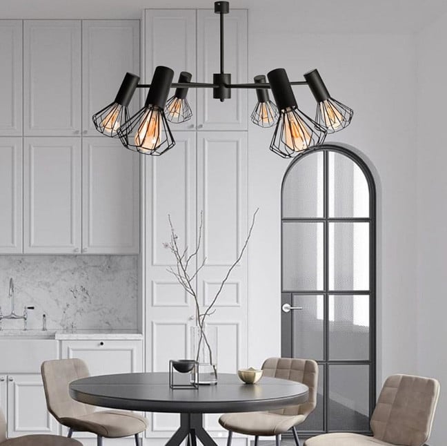 Люстра MSK ELECTRIC Diadem NL 22152-6 BK