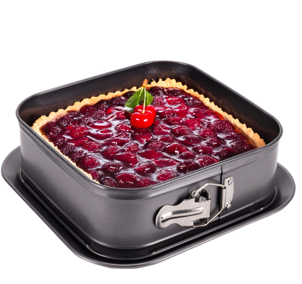 Форма для запікання Kamille Vizo зі змінним дном вуглецева сталь 28x28x8 см (6043)