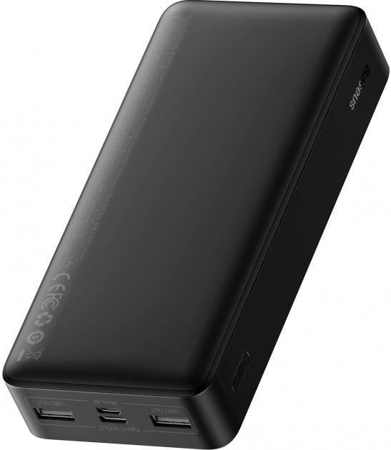 Батарея портативная Baseus Bipow Digital Display PPDML-J01 20000 mAh 15W Black - фото 3