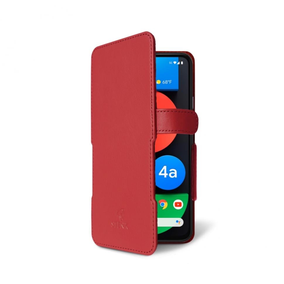 Чехол книжка Stenk Prime для Google Pixel 4a 5G Красный (69047)