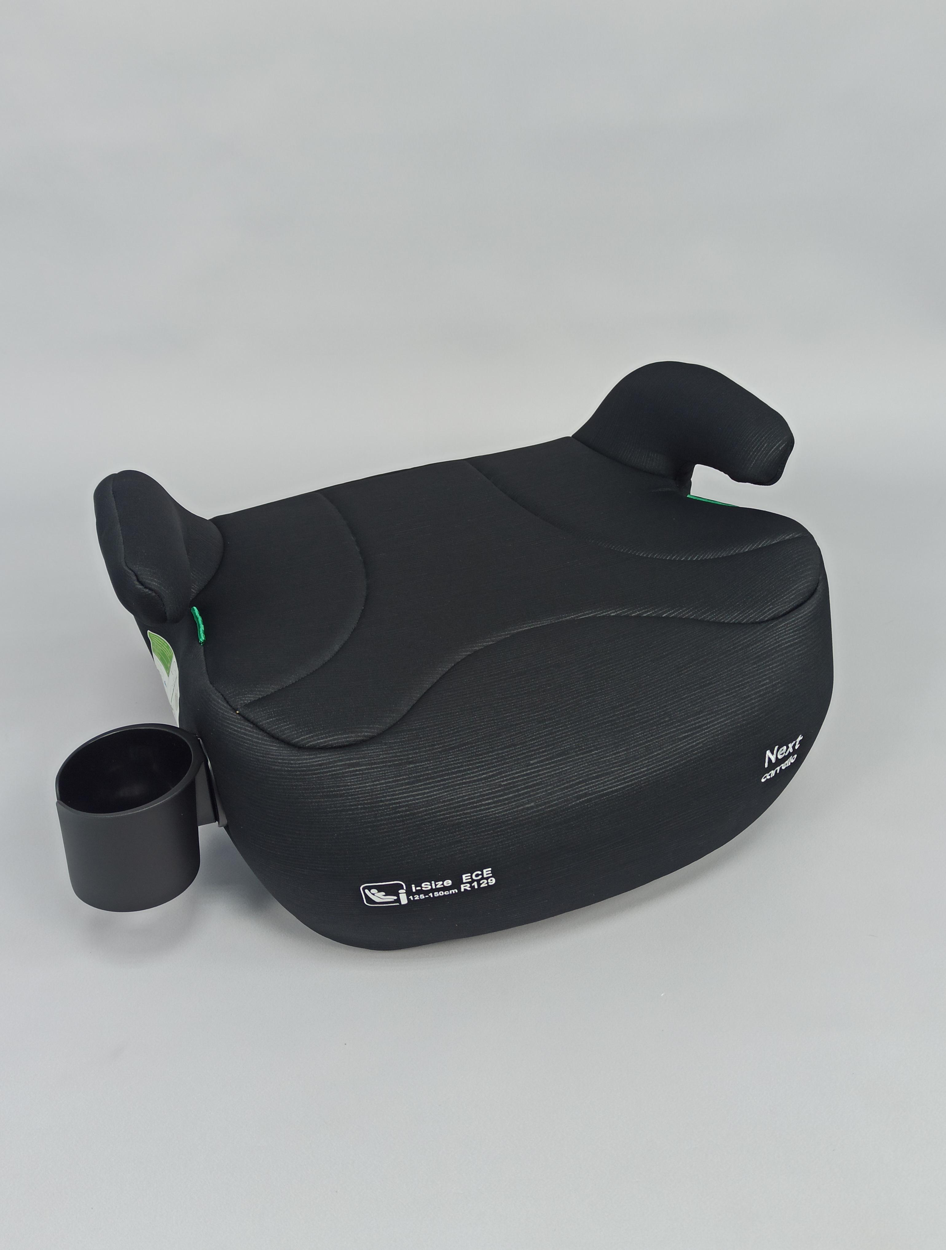 Автокресло-бустер детское CARRELLO Next подстаканник Midnight 15-36 кг Black