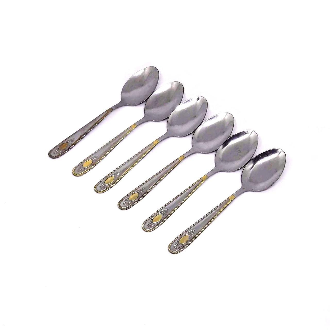 Набор чайных ложек Золотое зеркало 6 шт. (201572-чл)