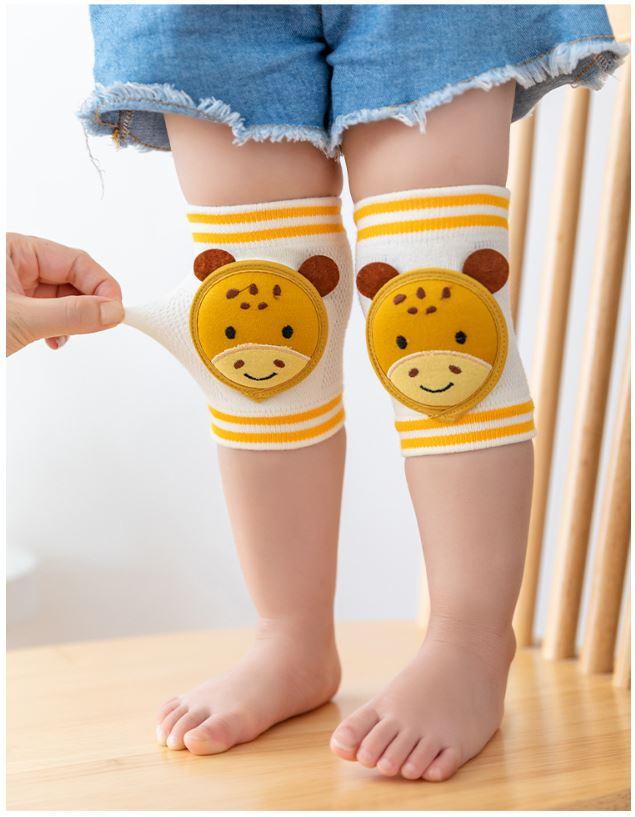 Наколінники та налокітники Duck Happy Жовтий Жираф дитячі 2в1 для повзання (М420176) - фото 7