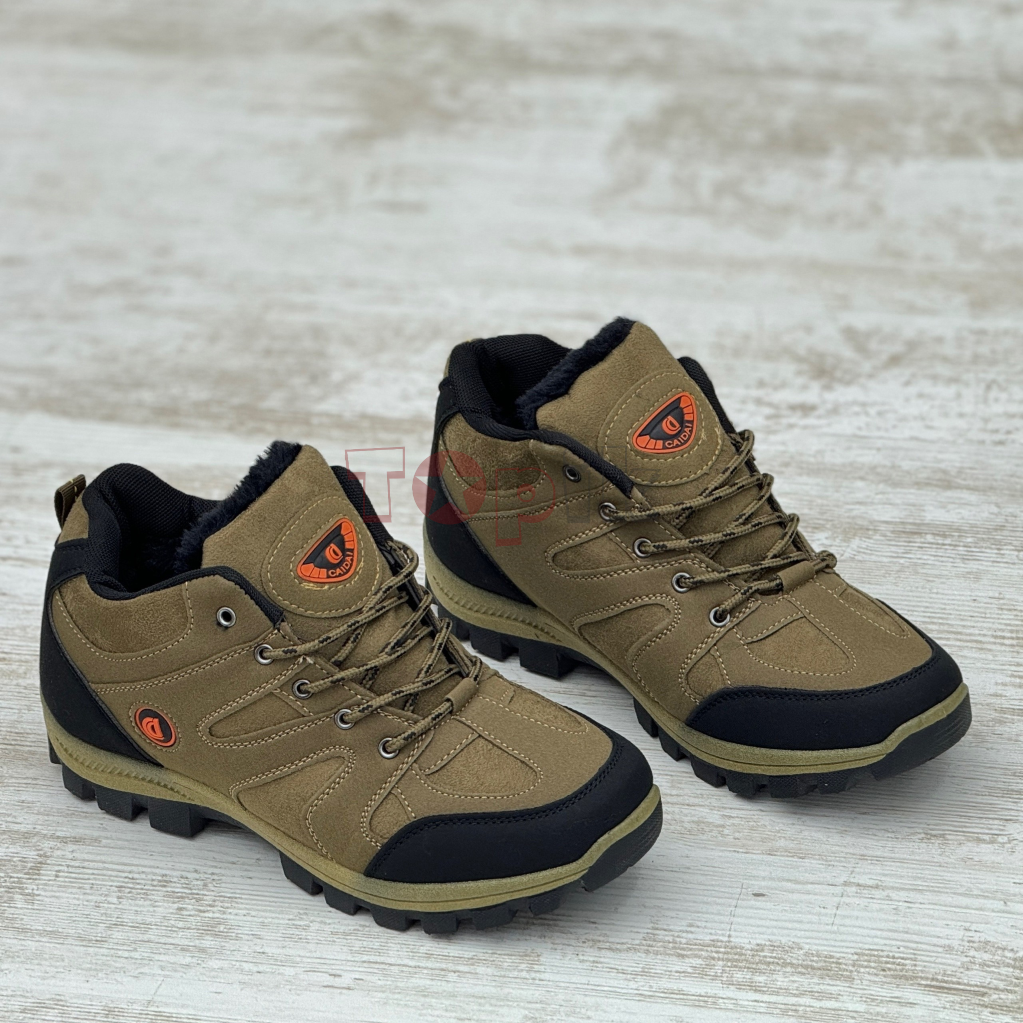 Кросівки чоловічі зимові 3504 на шнурках р. 44 Коричневий - фото 3 Кросівки чоловічі зимові 3504 на шнурках р. 44 Коричневий - фото 3