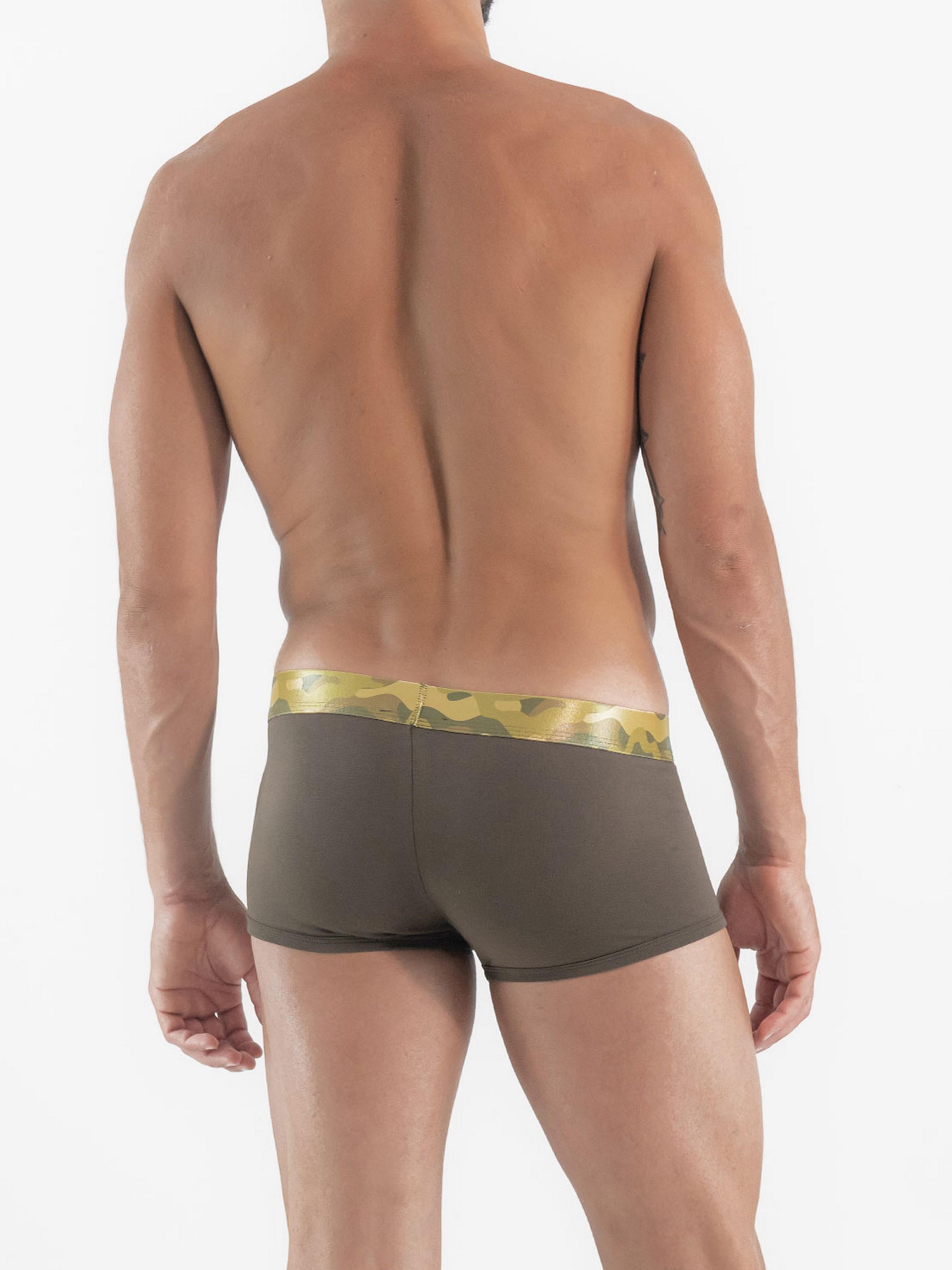 Трусы боксеры Geronimo 2068b1 XL 20681 Хаки (3800999006925) - фото 3 Трусы боксеры Geronimo 2068b1 XL 20681 Хаки (3800999006925) - фото 3