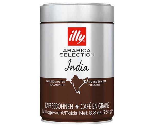 Кава в зернах ILLY Monoarabica Індія 250 г (е-55)