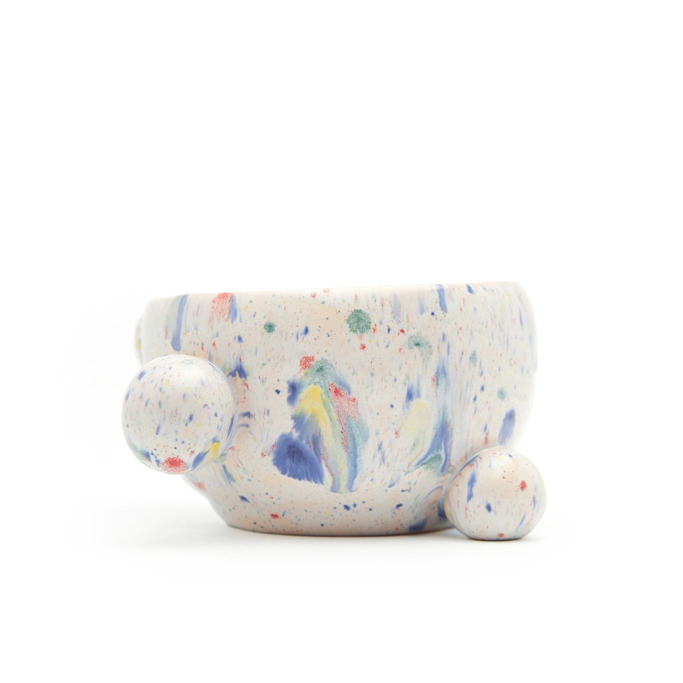 Чаван для матча Арлекин ручной работы (CUP-001) - фото 1