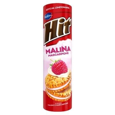 Печиво з малиною та маскарпоне Hit raspberry mascarpone 220 г