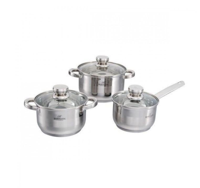 Набор посуды для приготовления Bohmann из нержавеющей стали 6 пр. (1b456494)