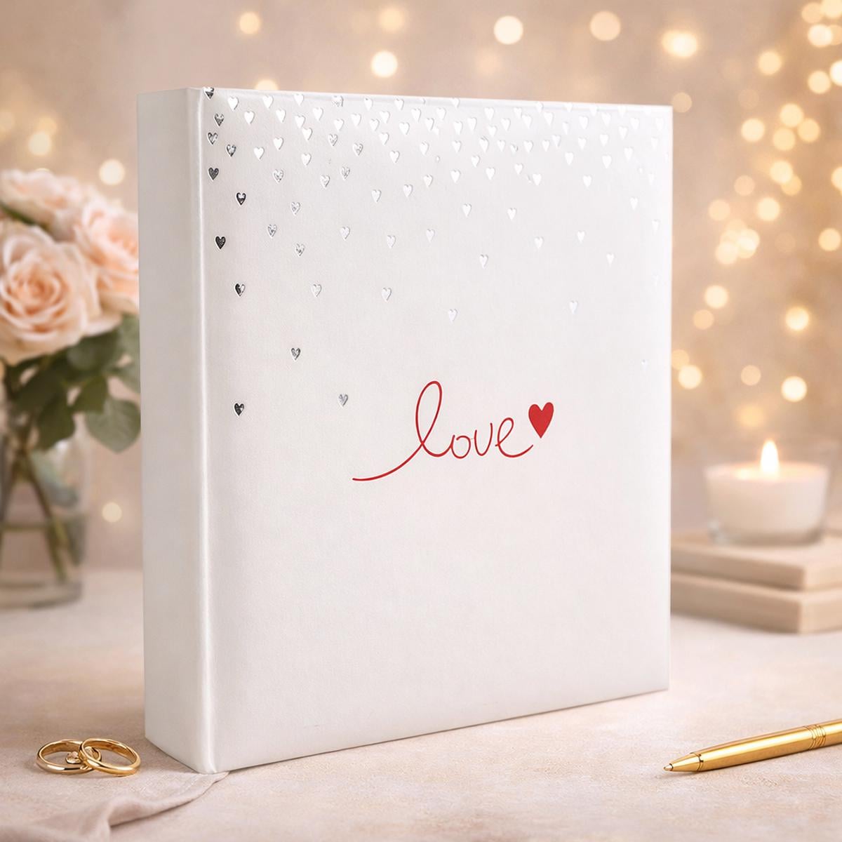 Фотоальбом EVG BKM46300 2-up White Love 10x15 см 300 фото