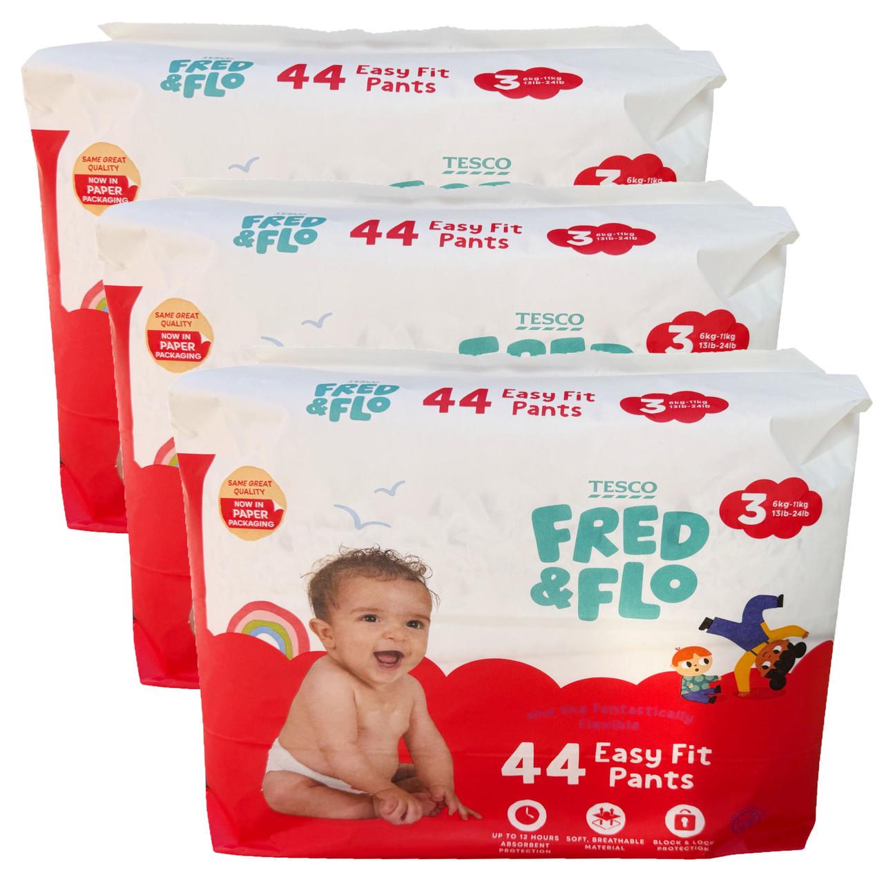 Підгузки-трусики дитячі Fred&Flo 3 6-11 кг 132 шт. (id_15149) Підгузки-трусики дитячі Fred&Flo 3 6-11 кг 132 шт. (id_15149)
