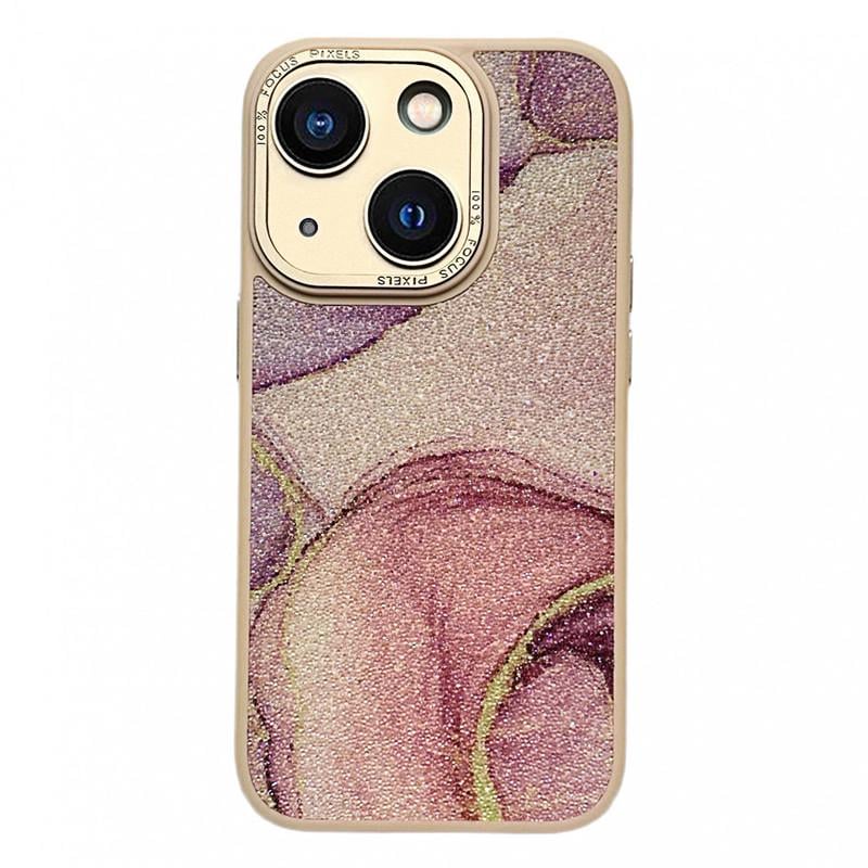 Чохол для Apple iPhone 14 Plus Glitter Marble Series Pink