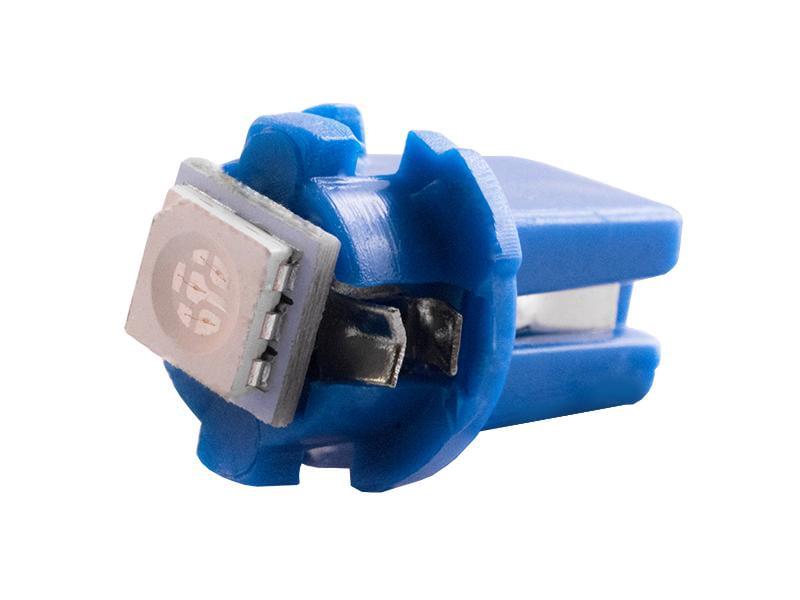 Автомобильная лампа светодиодная LEDUA T5-B8.3-1 SMD-5050 LED 12V Синий (237)