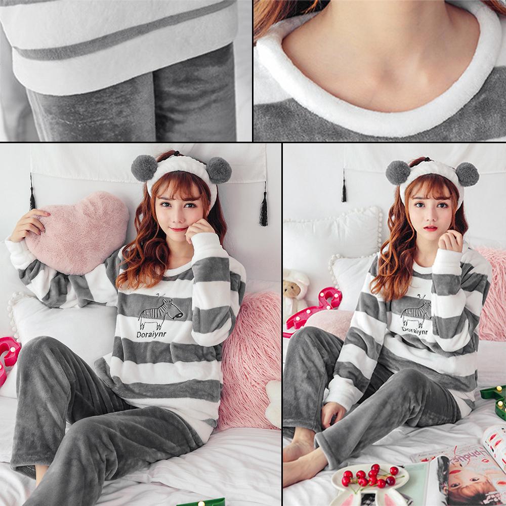 Пижама женская теплая махровая Zebra M Gray - фото 9 Пижама женская теплая махровая Zebra M Gray - фото 9