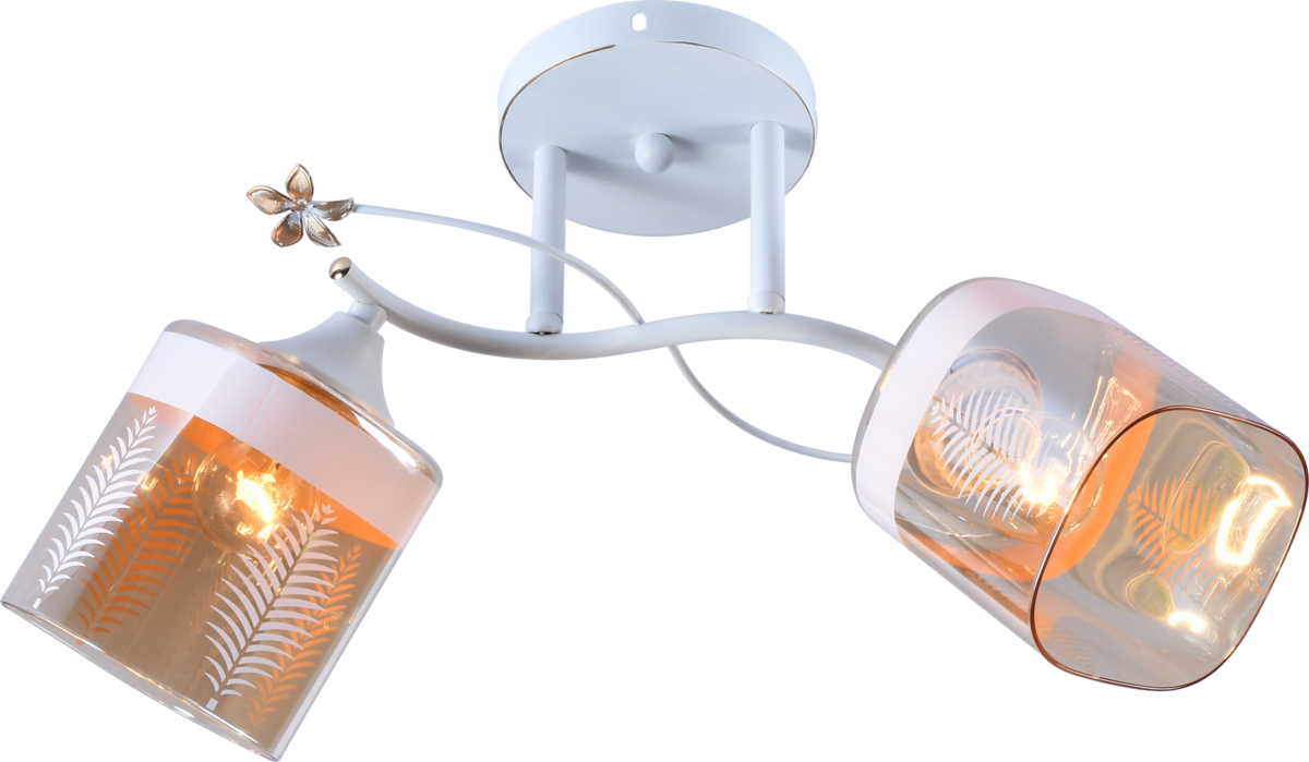 Люстра потолочная Light House SRS-20745/2 Белый/Золотой