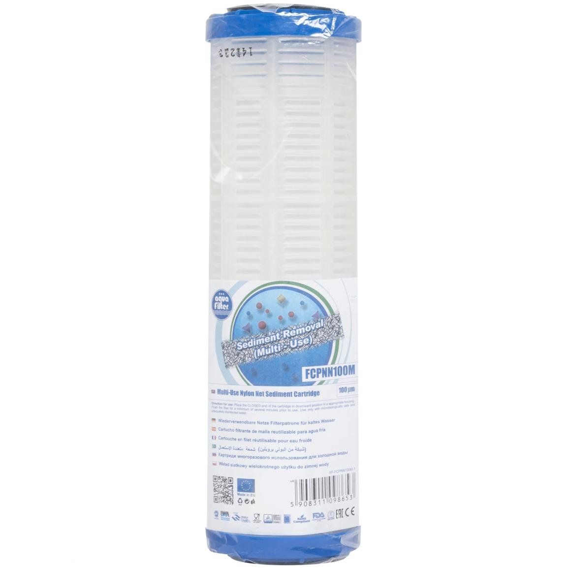 Картридж из нейлоновой сетки промывной Aquafilter FCPNN100M (4189)