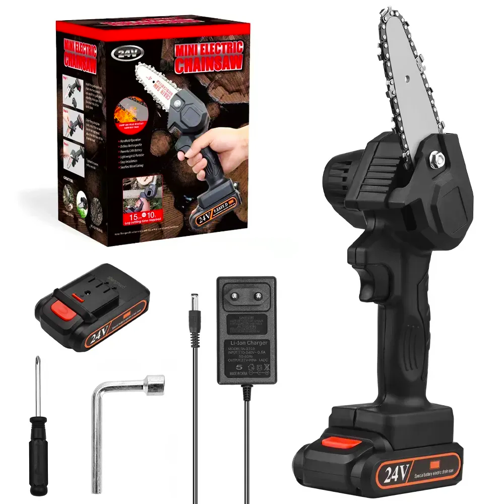 Пила міні ланцюгова акумуляторна LY-21 і акумулятор 24V (234571238)