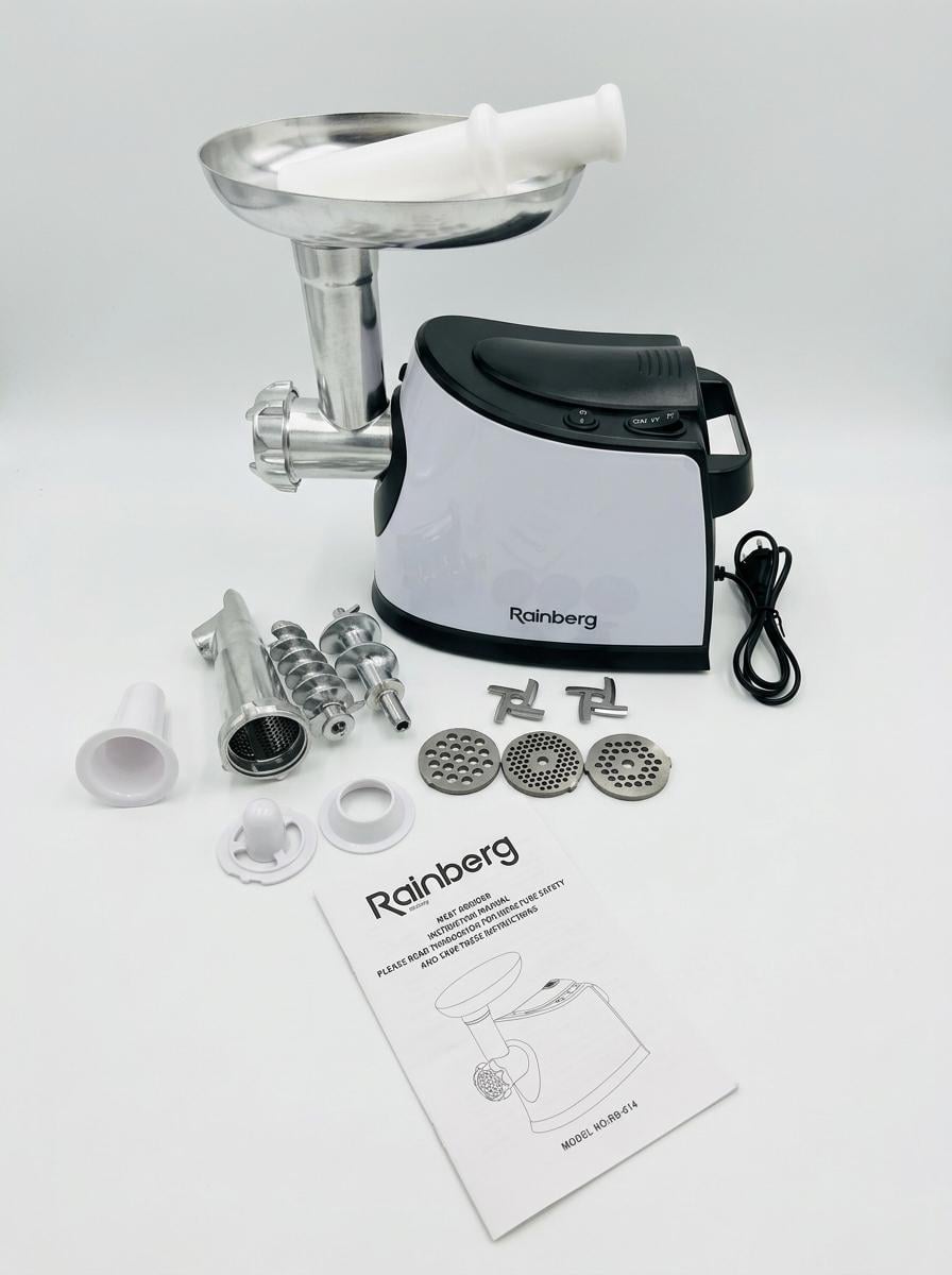 Мясорубка с соковыжималкой Rainberg RB-674 реверс защита от перегрузки (NRB674)