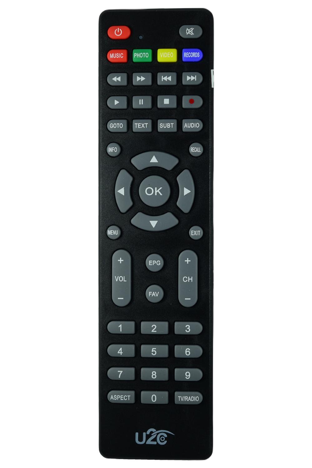 Пульт для DVB-T2 тюнера UCLAN T2 HD Internet Plus (5192)