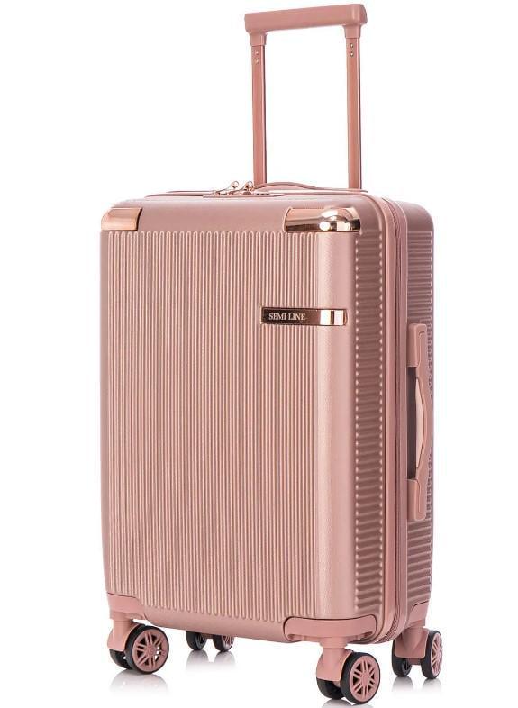 Чемодан SEMI LINE T5664-3 20" S Rose (DAS302645) Чемодан SEMI LINE T5664-3 20" S Rose (DAS302645)