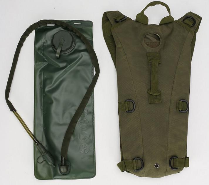 Рюкзак B09 олива с питьевой системой - фото 5 Рюкзак B09 олива с питьевой системой - фото 5