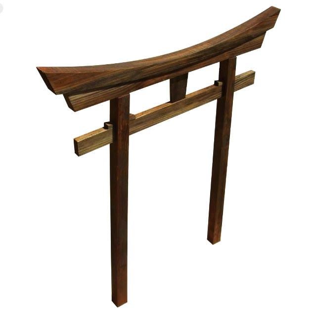 Ворота торії із дерева Сінано Капучіно (ВТР-000109)