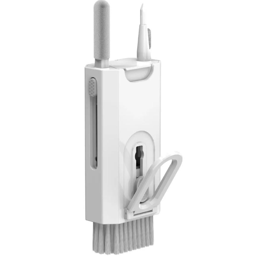 Набір для чищення гаджетів 8в1 щітка для клавіатури/пінцет/гель/спрей/підставка Набір для чищення гаджетів 8в1 щітка для клавіатури/пінцет/гель/спрей/підставка