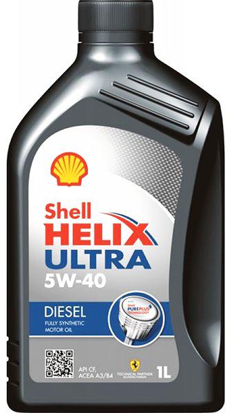 Моторное масло Shell Helix Ultra Diesel 5W-40 1 л