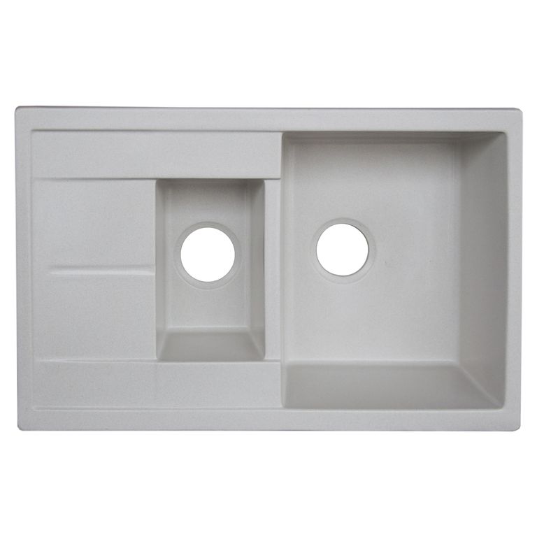 Мойка кухонная Platinum Kessan 7850W Белый (353186)