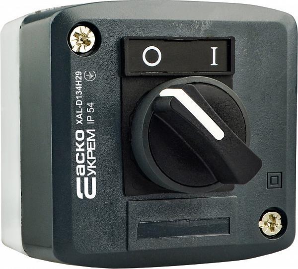 Пост одноместный АСКО-УКРЕМ XAL-D134H29 2-позиционный (A0140020058)