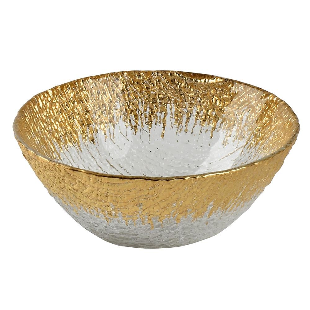 Блюдо стеклянное 15 см Золотой (R33123-15)