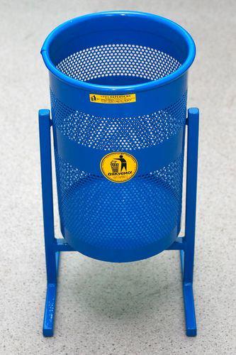 Урная уличная переносная 2-х опорная оцинкованная 19 л