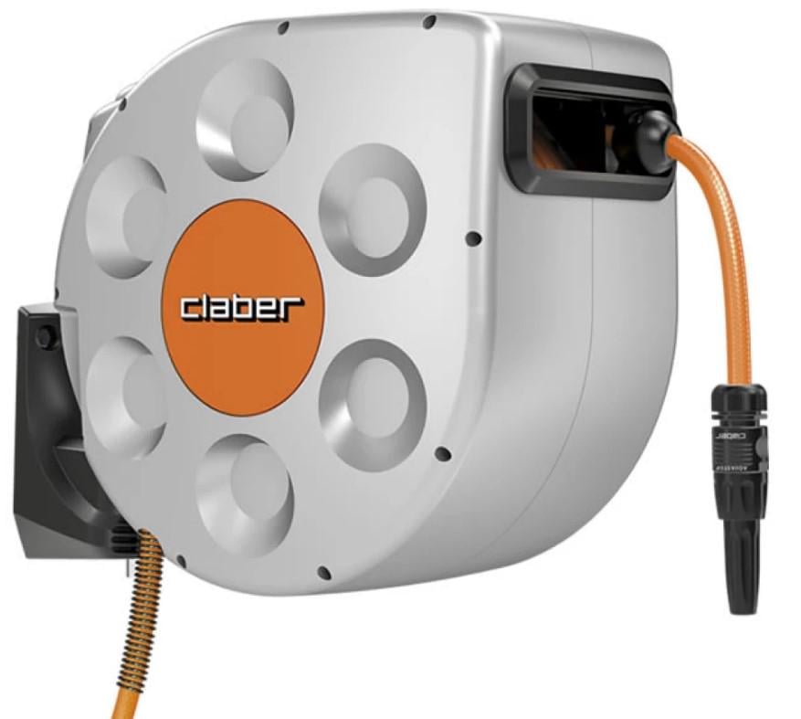 Катушка автоматическая со шлангом Claber Rotoroll Evolution 1/2" 30 м (82706) - фото 1 Катушка автоматическая со шлангом Claber Rotoroll Evolution 1/2" 30 м (82706) - фото 1