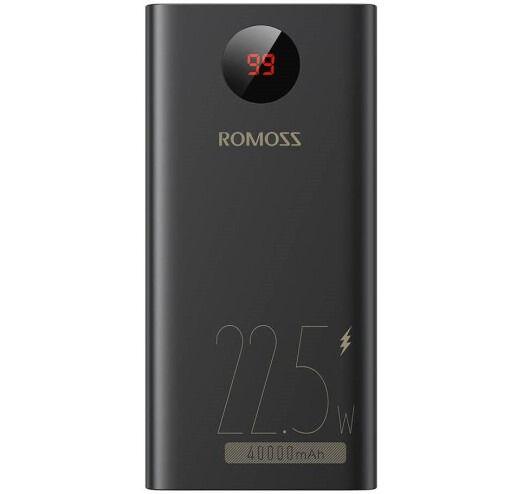 Повербанк Romoss PEA40PF 40000 mAh Black (PEA40-152-2133H)