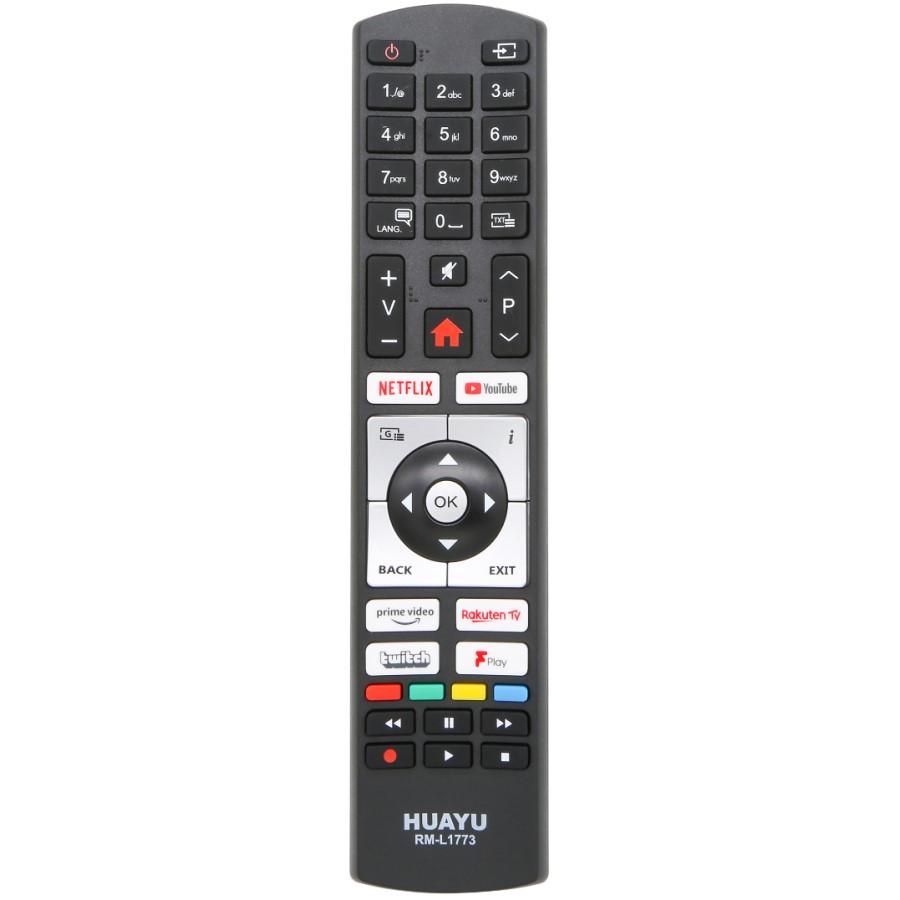 Пульт для телевизора Huayu для Vestel/FINLUX/Hitachi RM-L1773 (4969) - фото 1