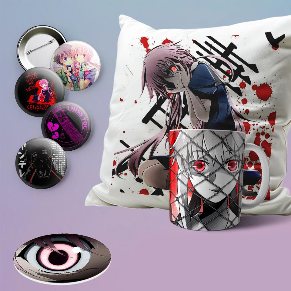 Подарунковий набір Щоденник Майбутнього Mirai Nikki аніме бокс (102)