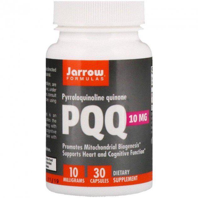 Добавка Jarrow Formulas PQQ Pyrroloquinoline Quinone 10 мг 30 капсул (JRW-12031)