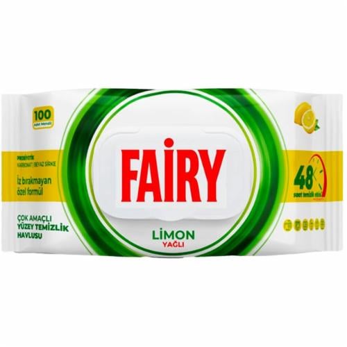 Салфетки для бытовой уборки Fairy Lemon 100 шт. (37919500)