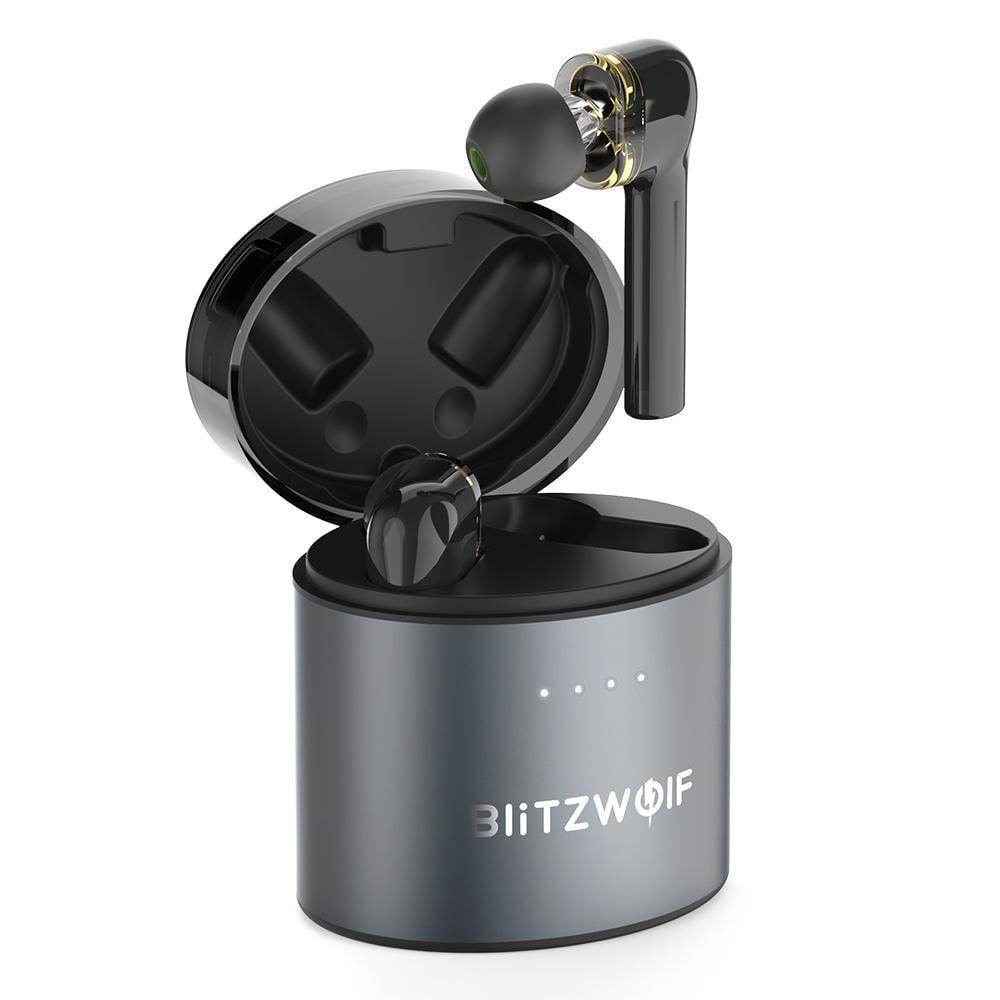 Беспроводные Bluetooth наушники BlitzWolf BW-FYE8 с поддержкой APTX Черный