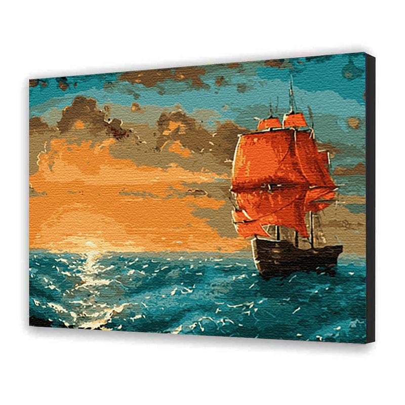 Картина по номерам ART CRAFT Багровые паруса 40х50 см (10509-AC)